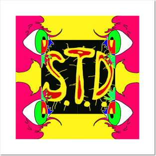 S.T.D. Band Shirt Posters and Art